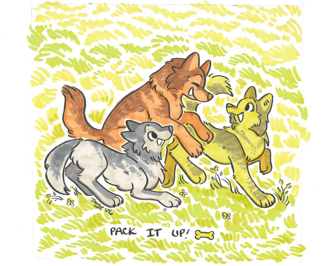 Pack it Up! (8.5x11 art print)